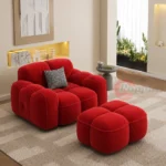 Red s s ottoman copy